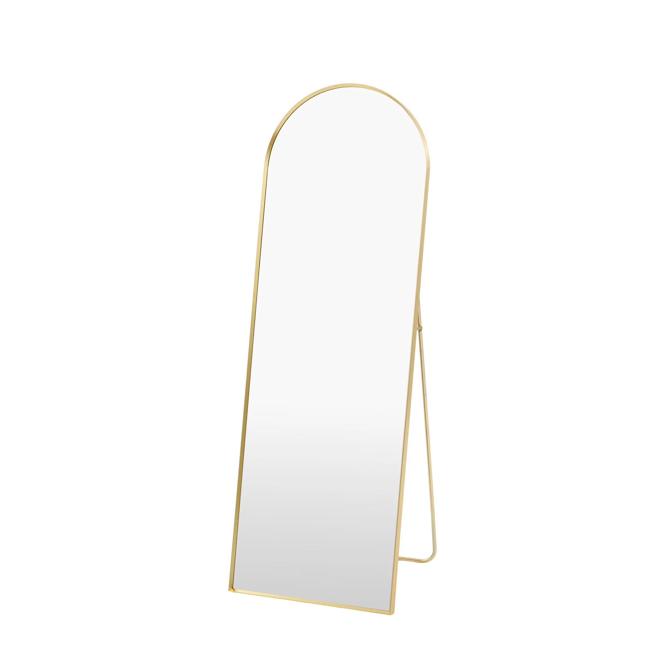 Gallery Direct Holworth Cheval Mirror - Gold