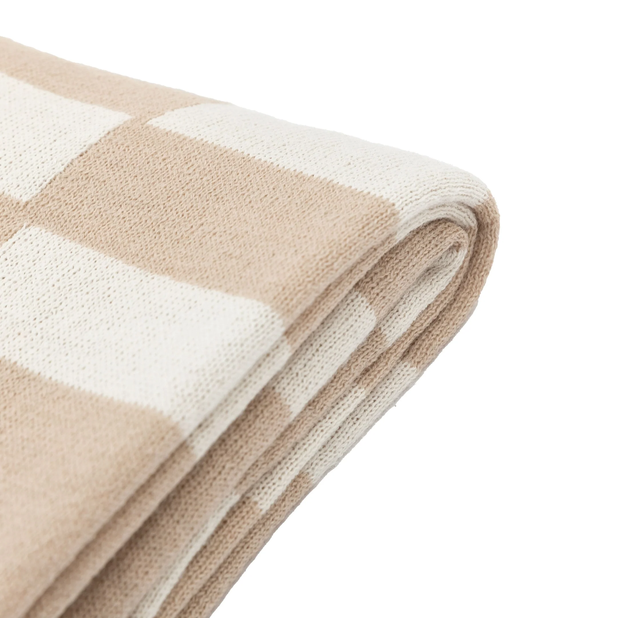 Gallery Direct Lohko Knitted Throw - Taupe