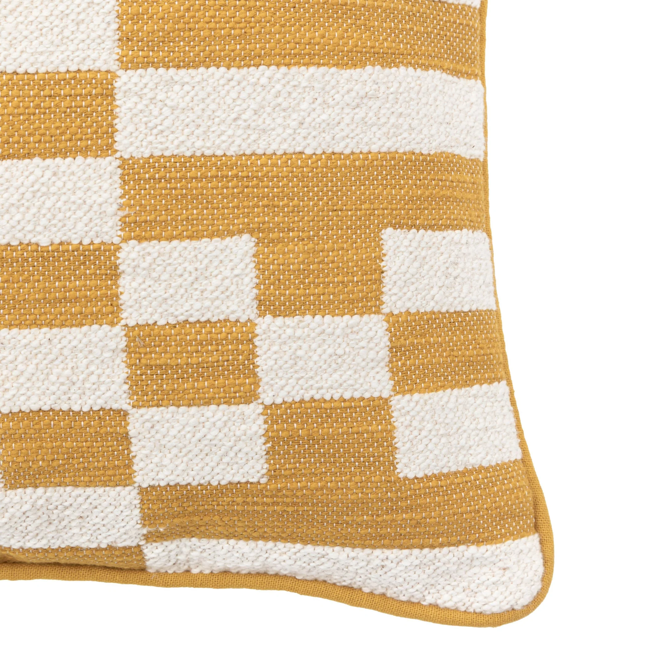 Gallery Direct Lohko Woven Cushion - Ochre