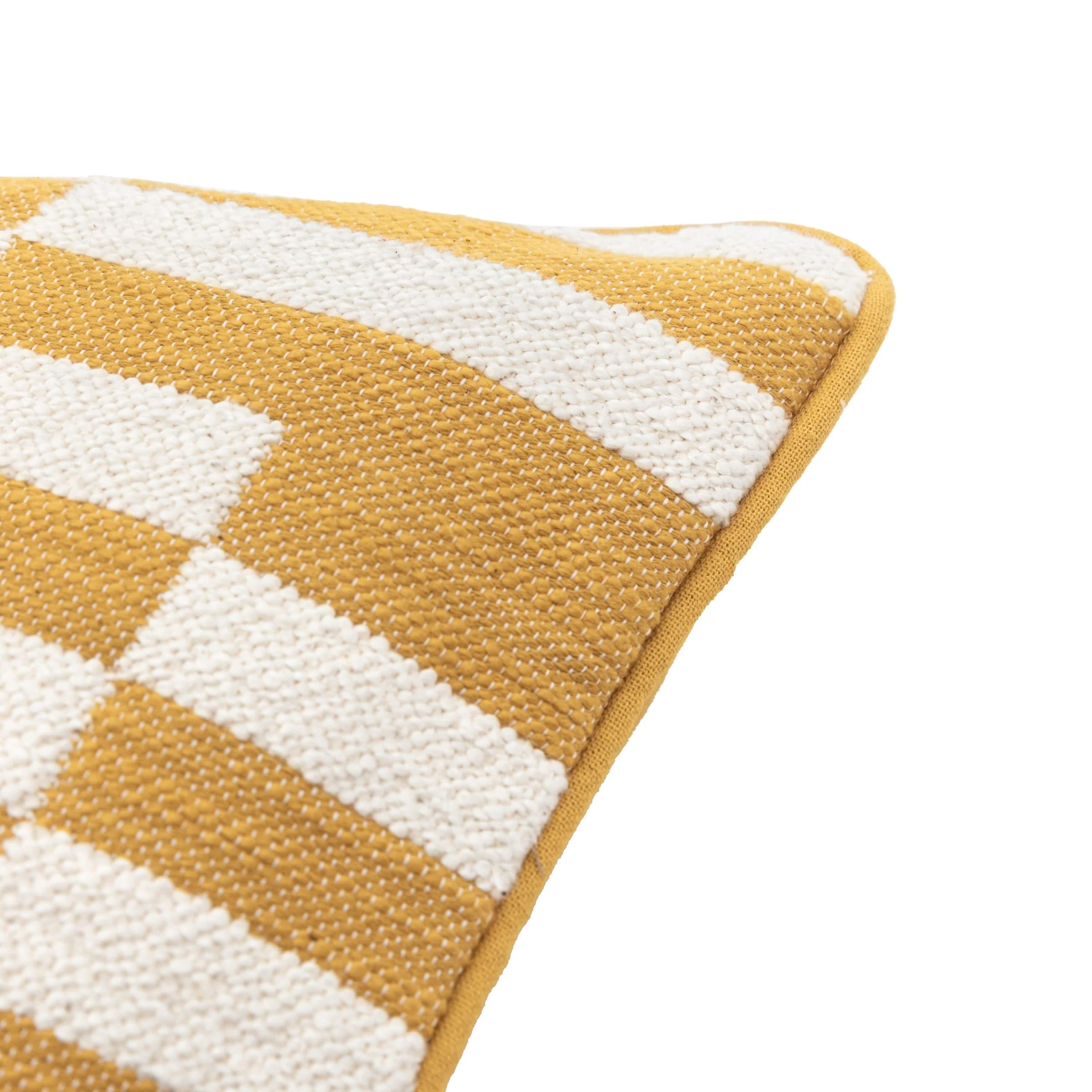 Gallery Direct Gallery Direct Lohko Woven Cushion - Ochre