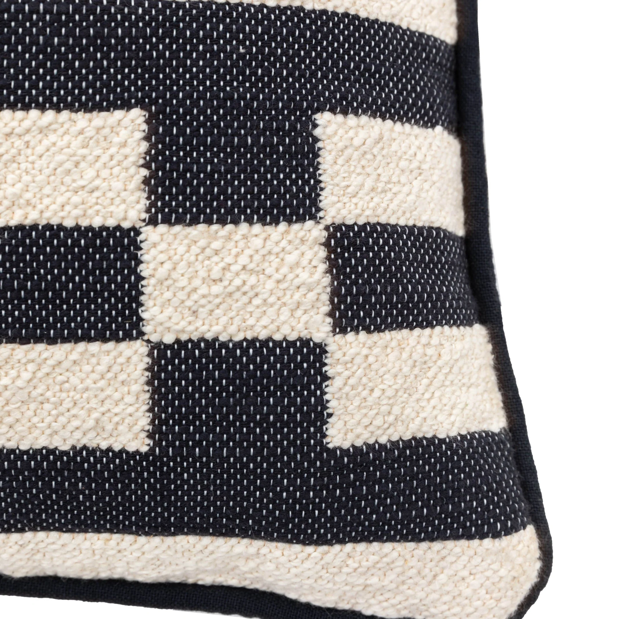 Gallery Direct Lohko Woven Cushion - Ink