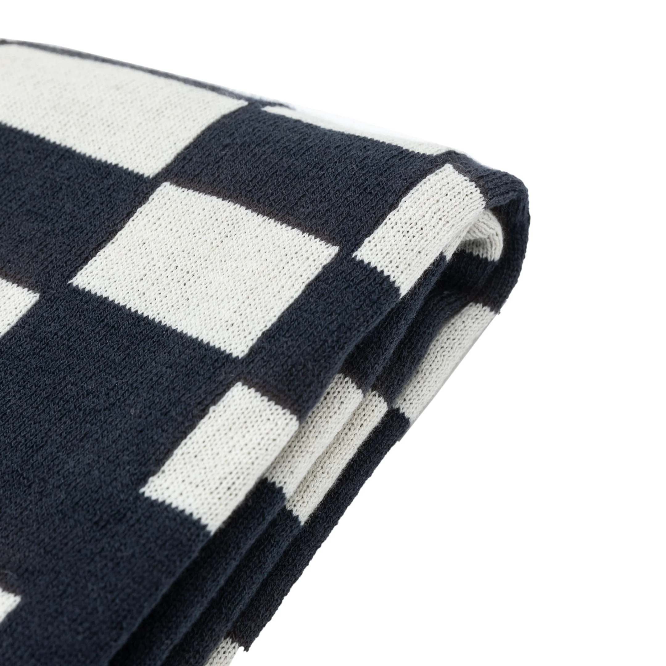Gallery Direct Lohko Knitted Throw - Ink