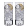 Dartington Crystal Dimple Highball Pair
