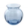 Dartington Crystal Florabundance Anemone Vase - Ink Blue