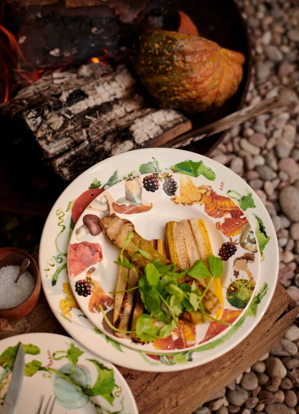 Emma Bridgewater Foraging Medium Dinner Plate 8 1/2 Inch