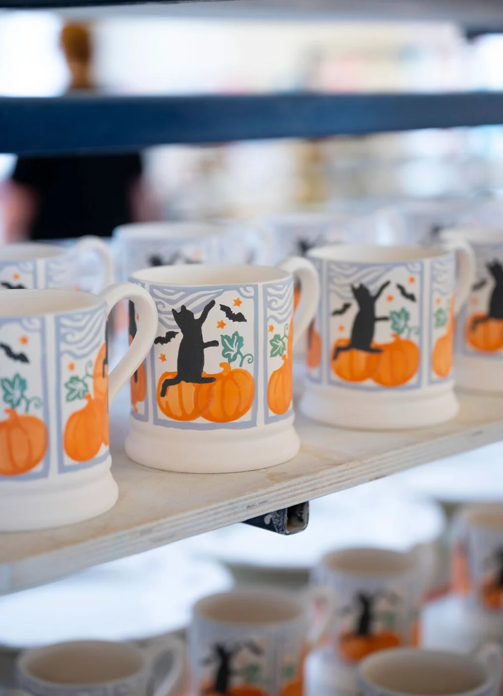 Emma Bridgewater Emma Bridgewater Cats & Pumpkins 1/2 Pint Mug