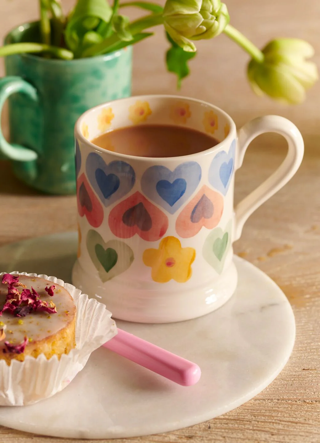 Emma Bridgewater Emma Bridgewater Hearts & Flowers 1/2 Pint Mug