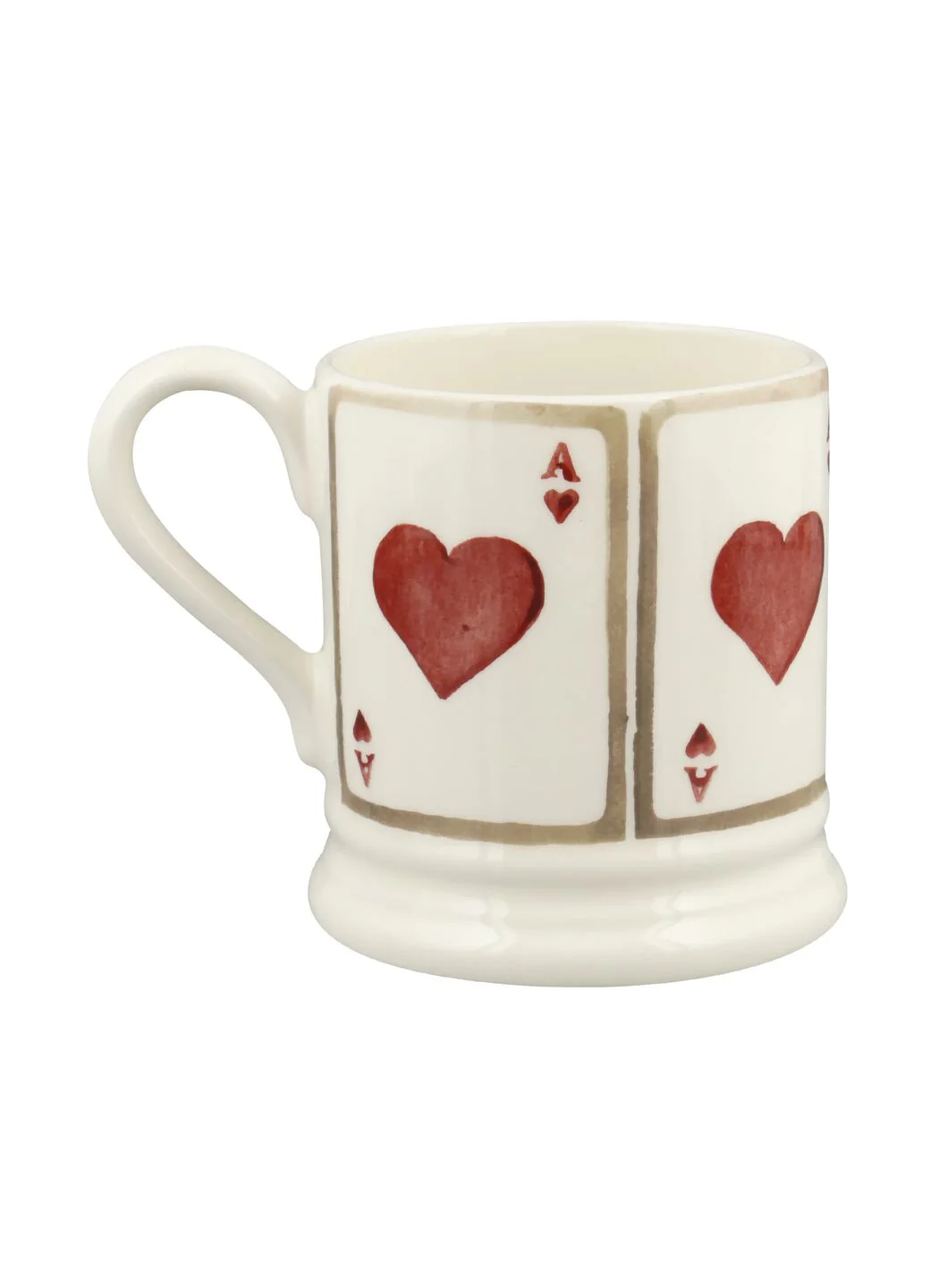 Emma Bridgewater Ace Of Hearts 1/2 Pint Mug