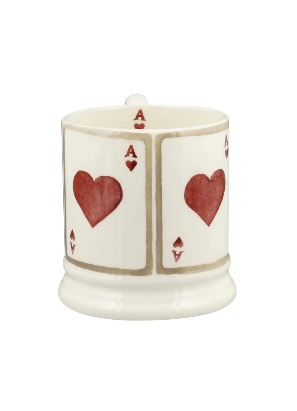 Emma Bridgewater Ace Of Hearts 1/2 Pint Mug