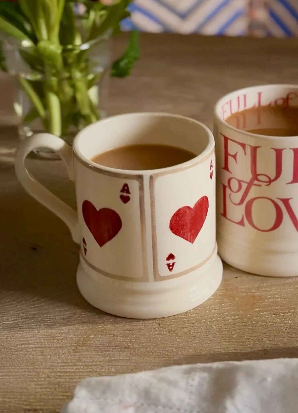 Emma Bridgewater Emma Bridgewater Ace Of Hearts 1/2 Pint Mug