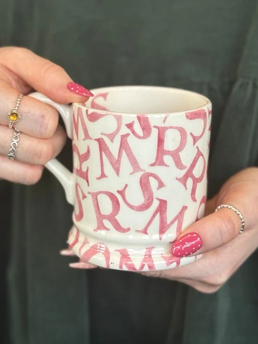 Emma Bridgewater Emma Bridgewater M.R.S Pink 1/2 Pint Mug