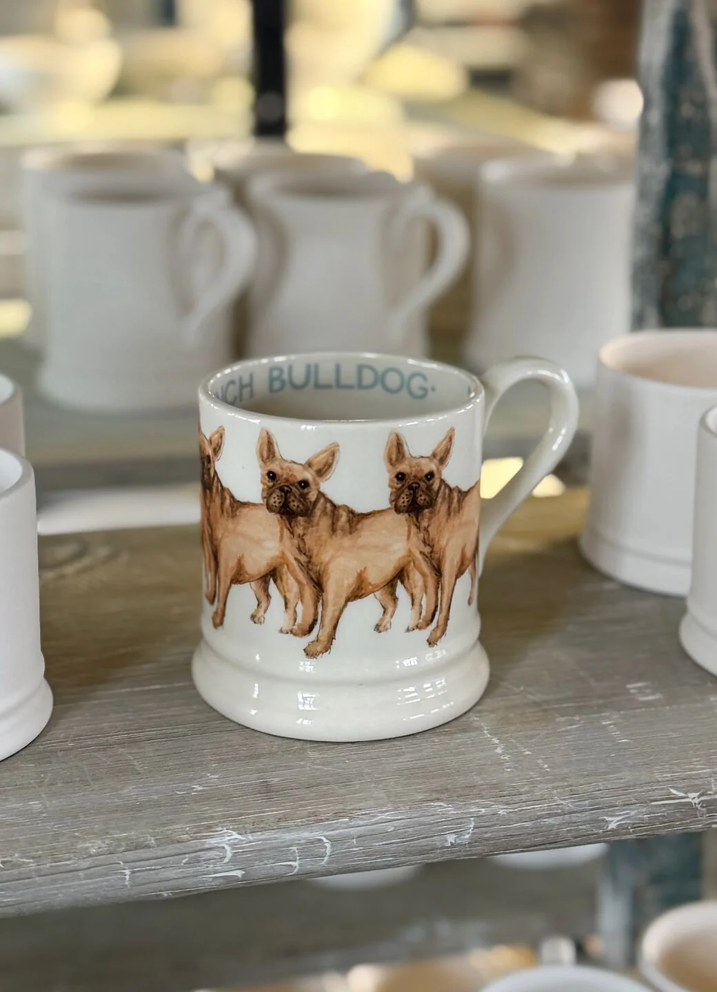 Emma Bridgewater Emma Bridgewater French Bulldog 1/2 Pint Mug