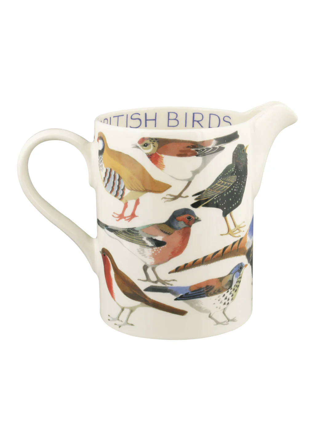 Emma Bridgewater British Birds Large Straight Jug