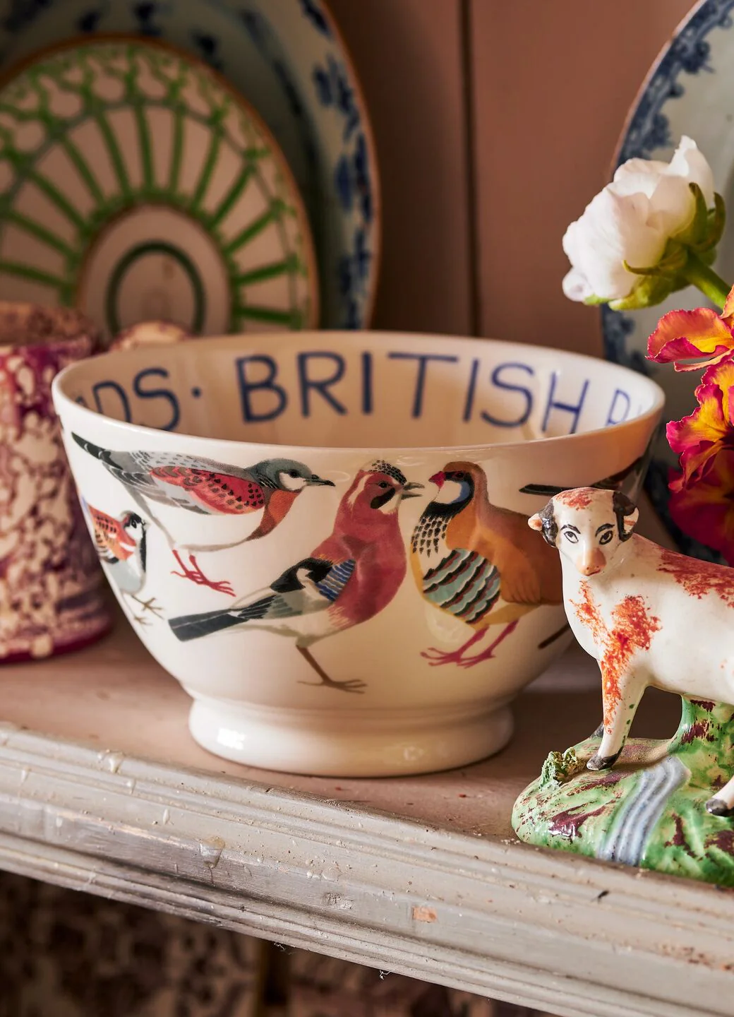 Emma Bridgewater Emma Bridgewater British Birds Medium Old Bowl