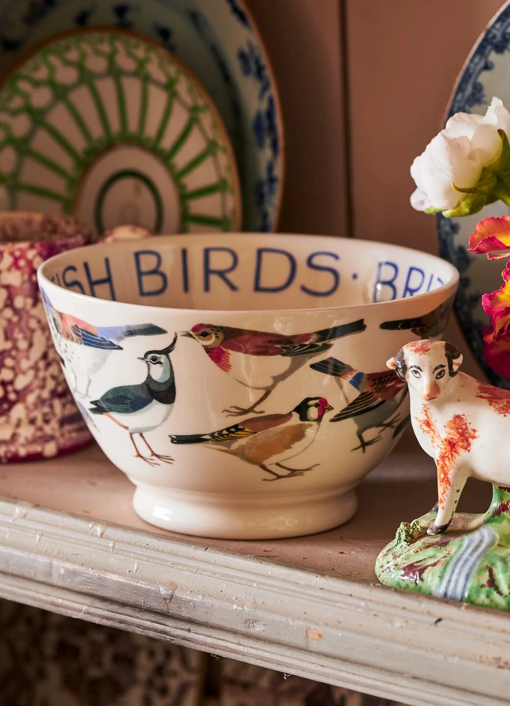 Emma Bridgewater Emma Bridgewater British Birds Medium Old Bowl