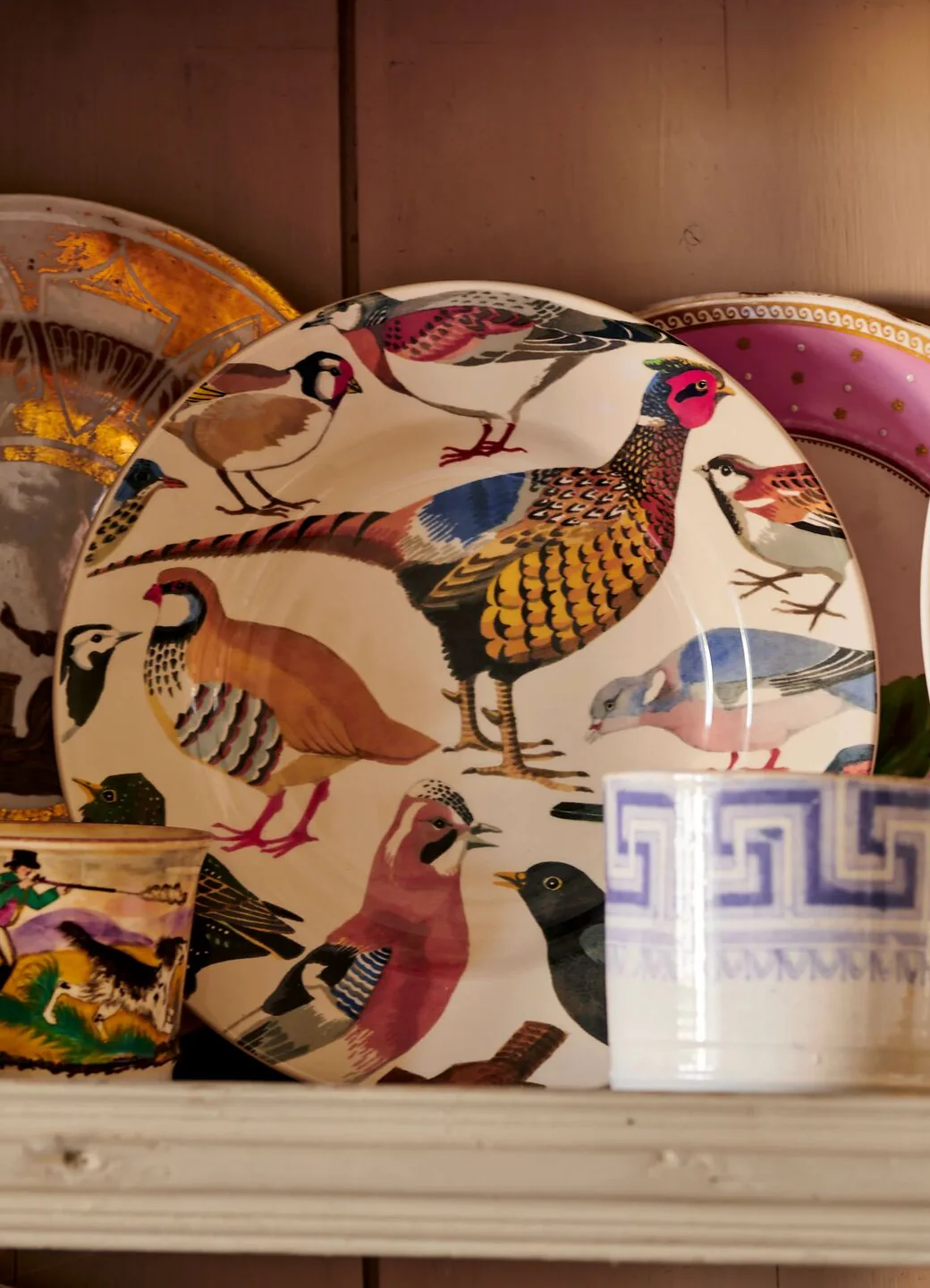 Emma Bridgewater British Birds Medium Dinner Plate 8.5 Inch