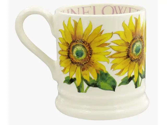 Emma Bridgewater Flowers Sunflower 1/2 Pint Mug