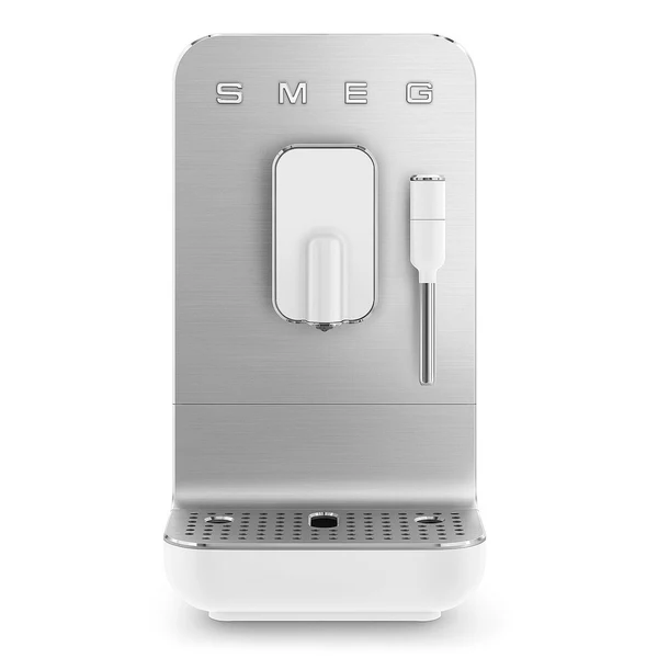 SMEG Bean To Cup Coffee Machine - Matte White