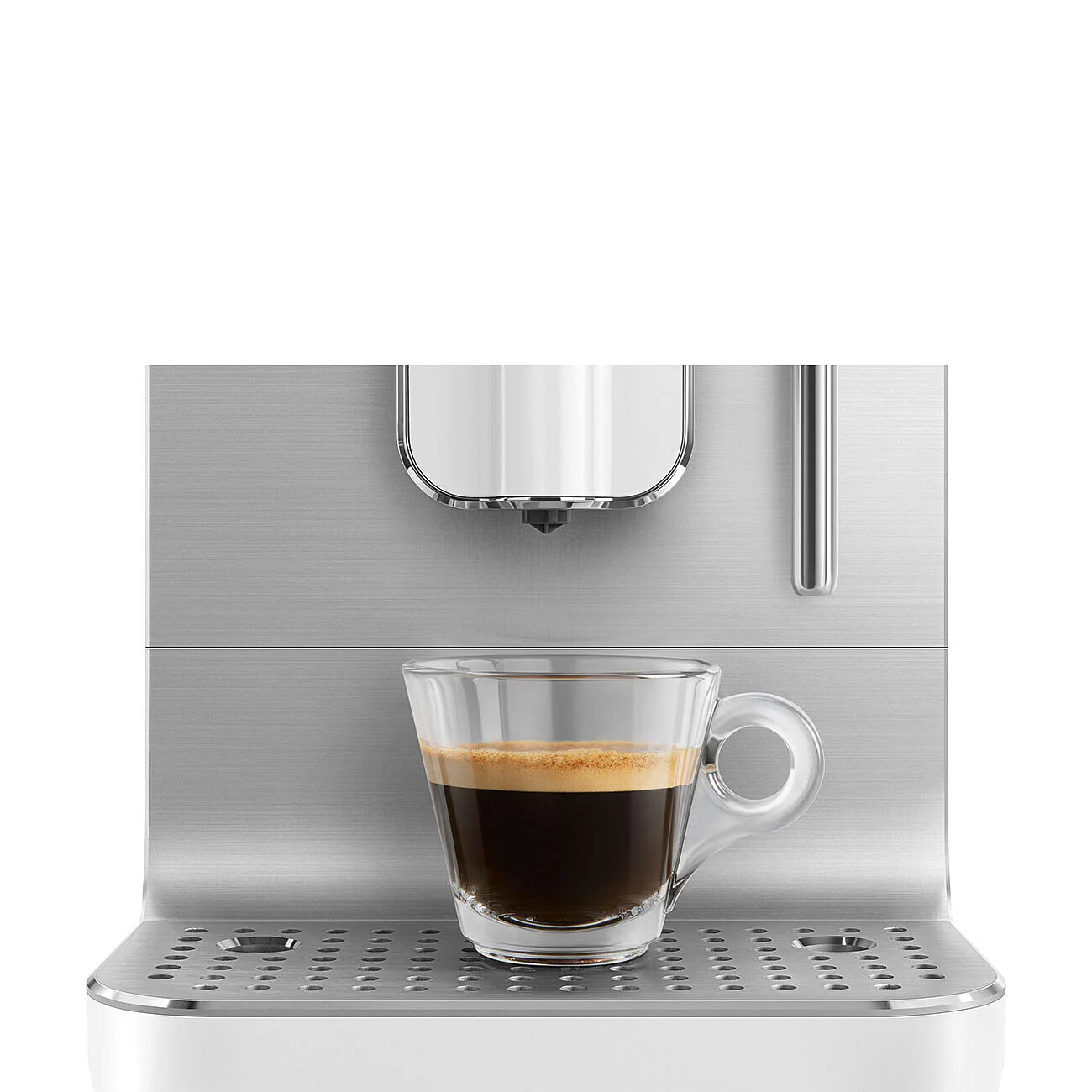 SMEG Bean To Cup Coffee Machine - Matte White