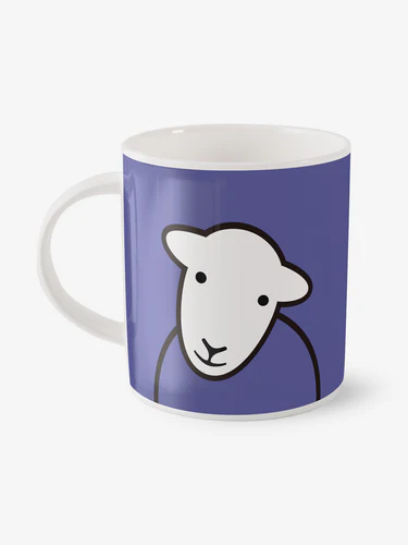 Herdy Hello Ewe Mug - Purple
