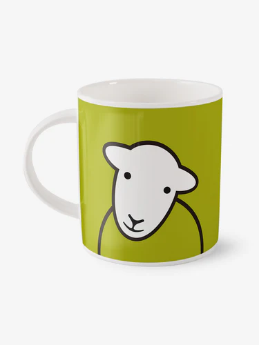 Herdy Hello Ewe Mug - Green
