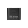 Ortus Charge Wireless Phone Charger FM Clock - Black
