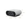 Roberts Ortus Charge Wireless Phone Charger FM Clock - White