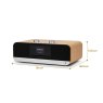 Roberts Blutune 300L DAB / DAB+ / FM RDS / Bluetooth / CD / USB sound system - Cherry