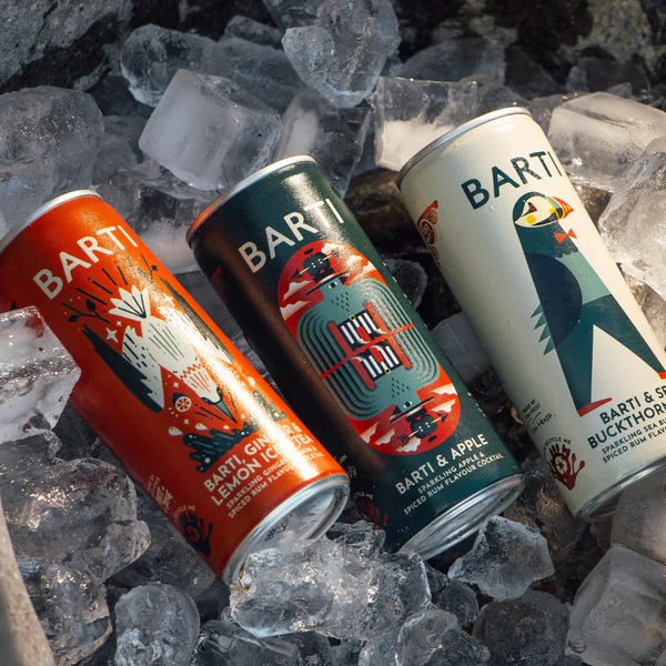 Barti Rum Barti Ginger & Lemon Iced Tea Cocktail Can 250ml