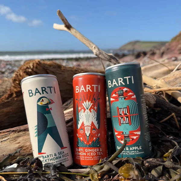 Barti Barti Rum Barti & Sea Buckthorn Fizz Cocktail Can 250ml