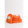 Miffy Packing Cubes 4pc Set Orange With White Bunny