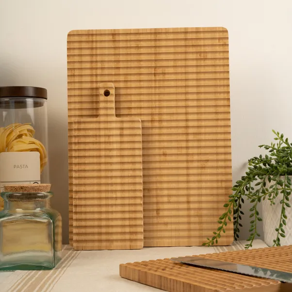 & Again Bamboo & Coconut Fibre Chopping Board