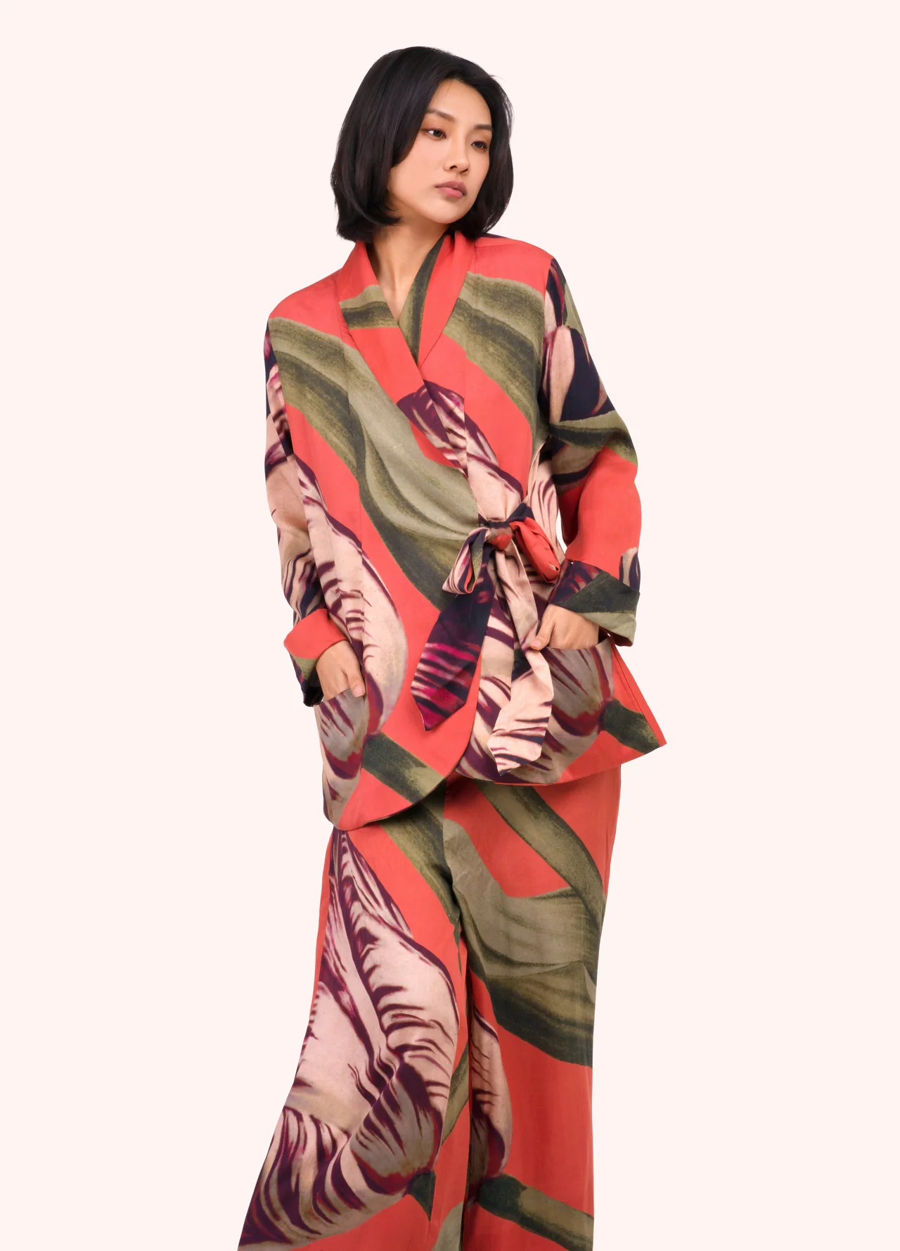 Powder Tulip Lux Trousers