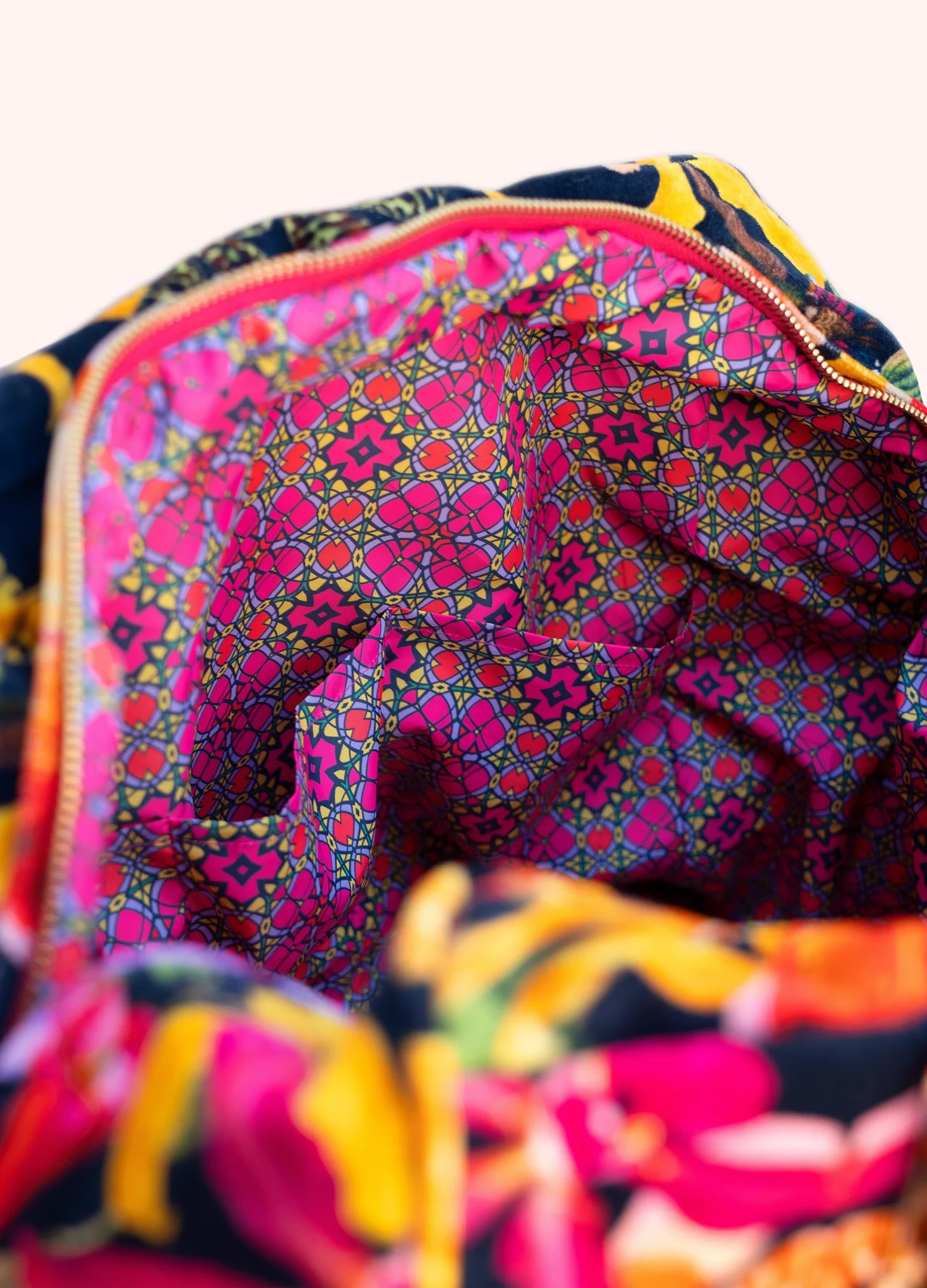 Powder Powder Lux Weekend Bag - Botanical Kaleidescope