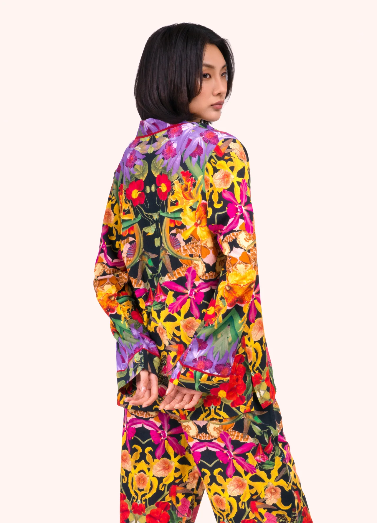 Powder Botanical Kaleidescope Long Pyjamas