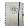 Portmeirion Centenary Bamboo Notebook With Pen