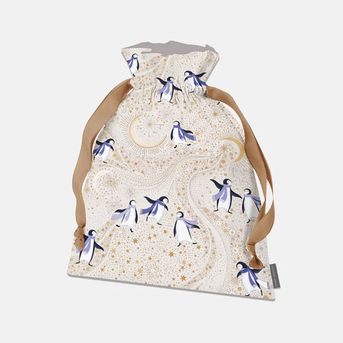 Sara Miller Artic Waltz Stone Reuseable Giftbag