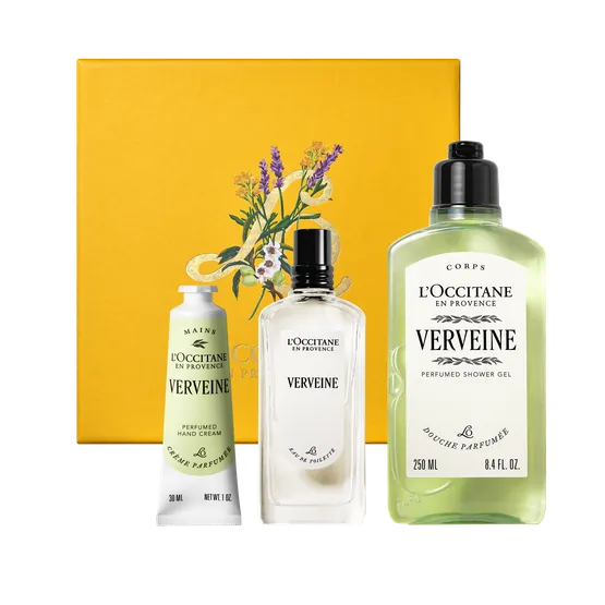 L'Occitane Verbena (Verveine) Fragrance Collection 3piece
