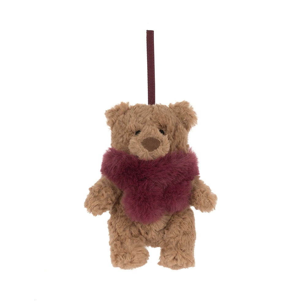 Jellycat  Jellycat Bartholomew Bear Winter Warmer Decoration