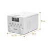 Roberts Roberts Sound 49 CD Clock Radio - White