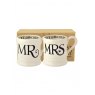 Emma Bridgewater Black Toast Mr & Mrs Set of 2 1/2 Pint Mugs