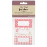 KitchenCraft Jar Labels 30pc Roses