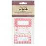 KitchenCraft Jar Labels 30pc Roses