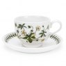 Portmeirion Pottery Botanic Garden Breakfast Cup & Saucer 10oz