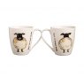 Mikasa Fine China Cat Print Fluted Mug 250ml