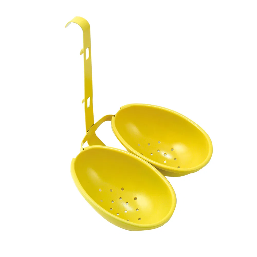 Eddingtons Yellow Double Egg Poacher