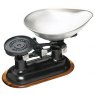 KitchenCraft - Living Nostalgia Living Nostalgia Cast Iron Balance Scale Black