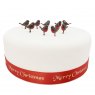 Robin On Peg Christmas Cake Decoration