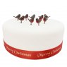 Robin On Peg Christmas Cake Decoration