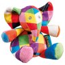 Elmer Rattle Plush Soft Toy